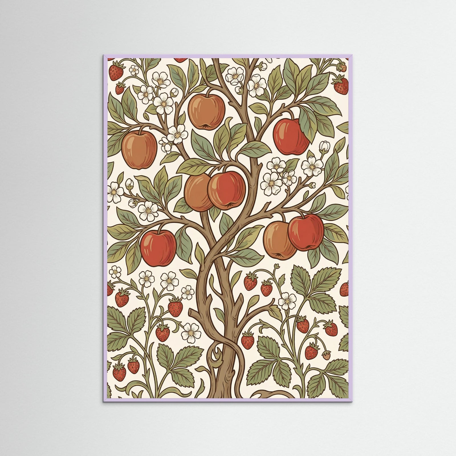 Lilac Wood Morris Botanical Tapestry