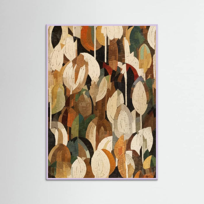 Mosaic Leafs Poster – poster och konsttryck