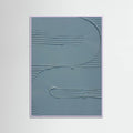 Affiche Mud Texture 12 Blue – affiche et impression d’art