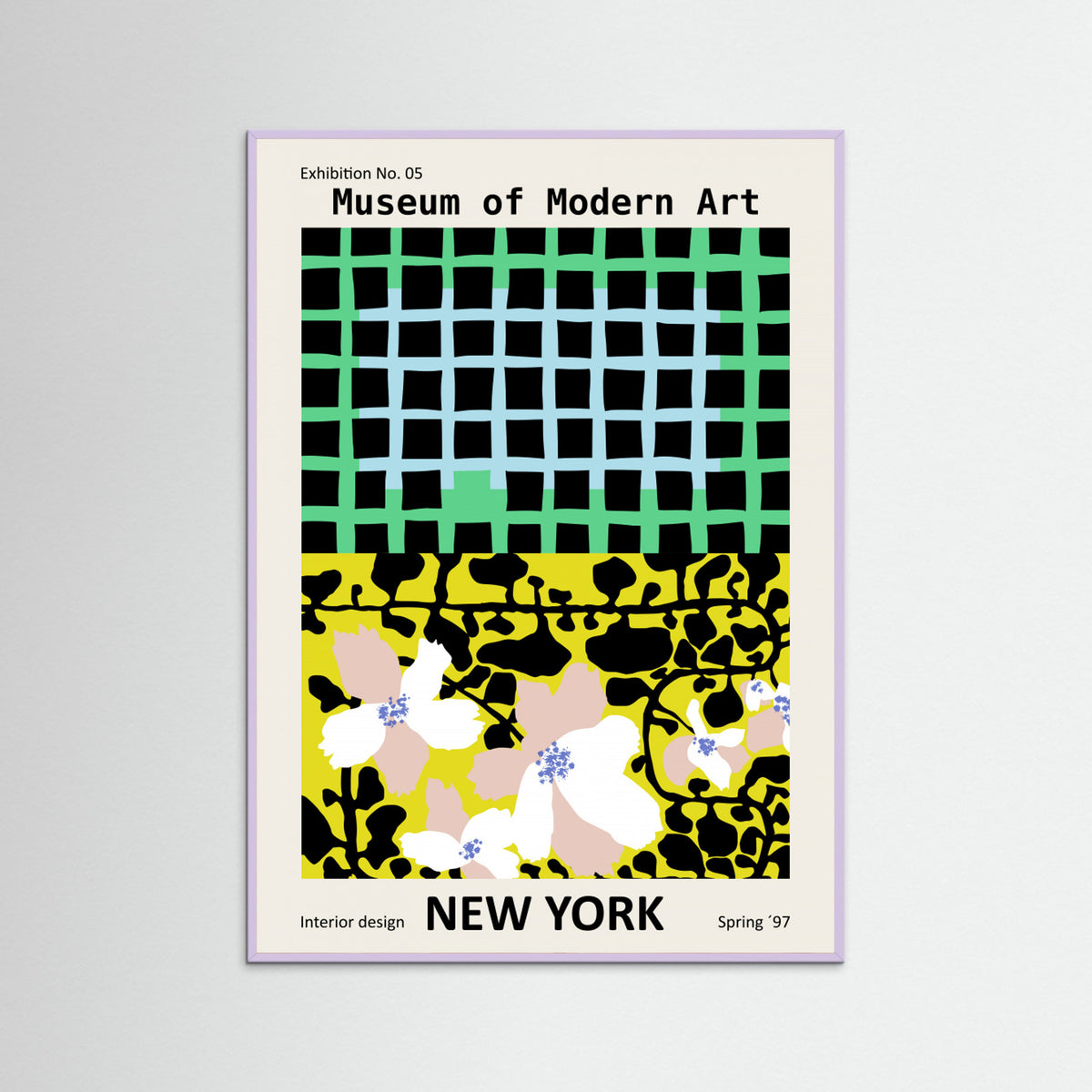Lilac Wood Museum of Modern Art New York Poster
