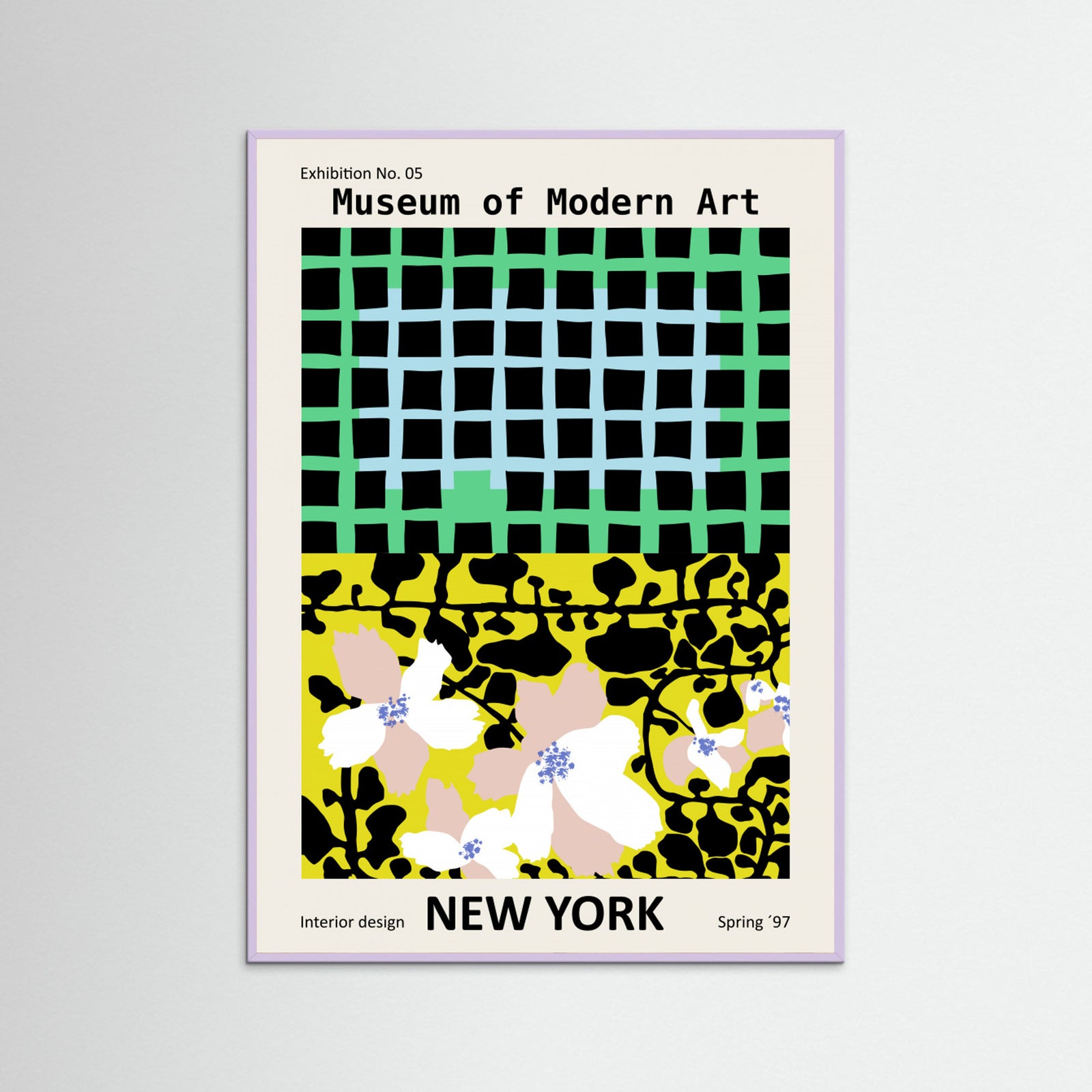 Lilac Wood Museum of Modern Art New York Poster
