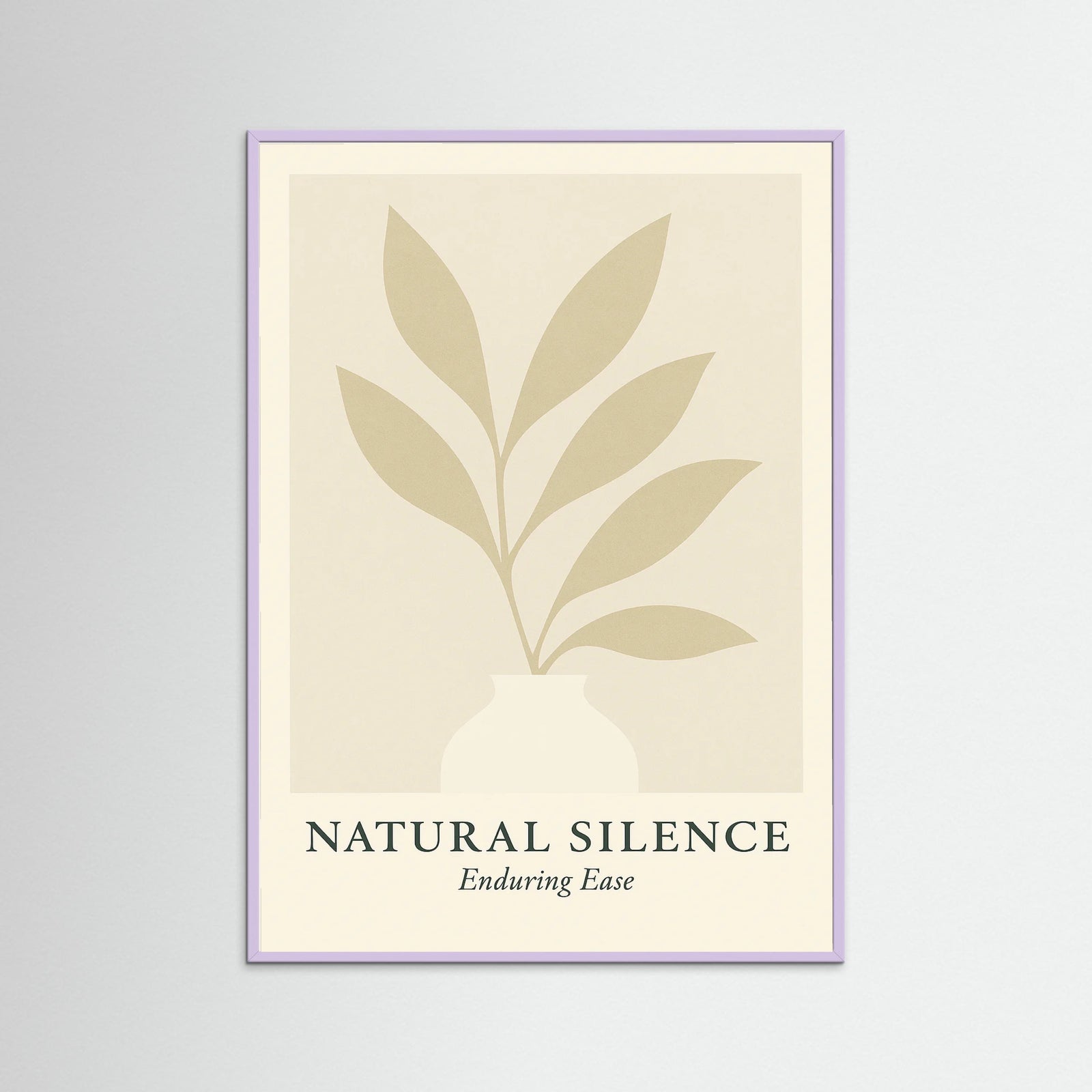 Lilac Wood Natural silence