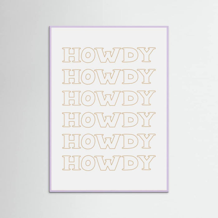 Plakat Neutral Howdy – plakat i druk artystyczny
