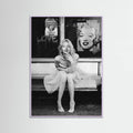 New Marilyn BW Poster – plakat og kunsttryk