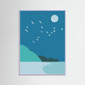 Night Flock Poster – poster and art print