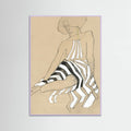 Nude Art Nouveau Poster – poster and art print