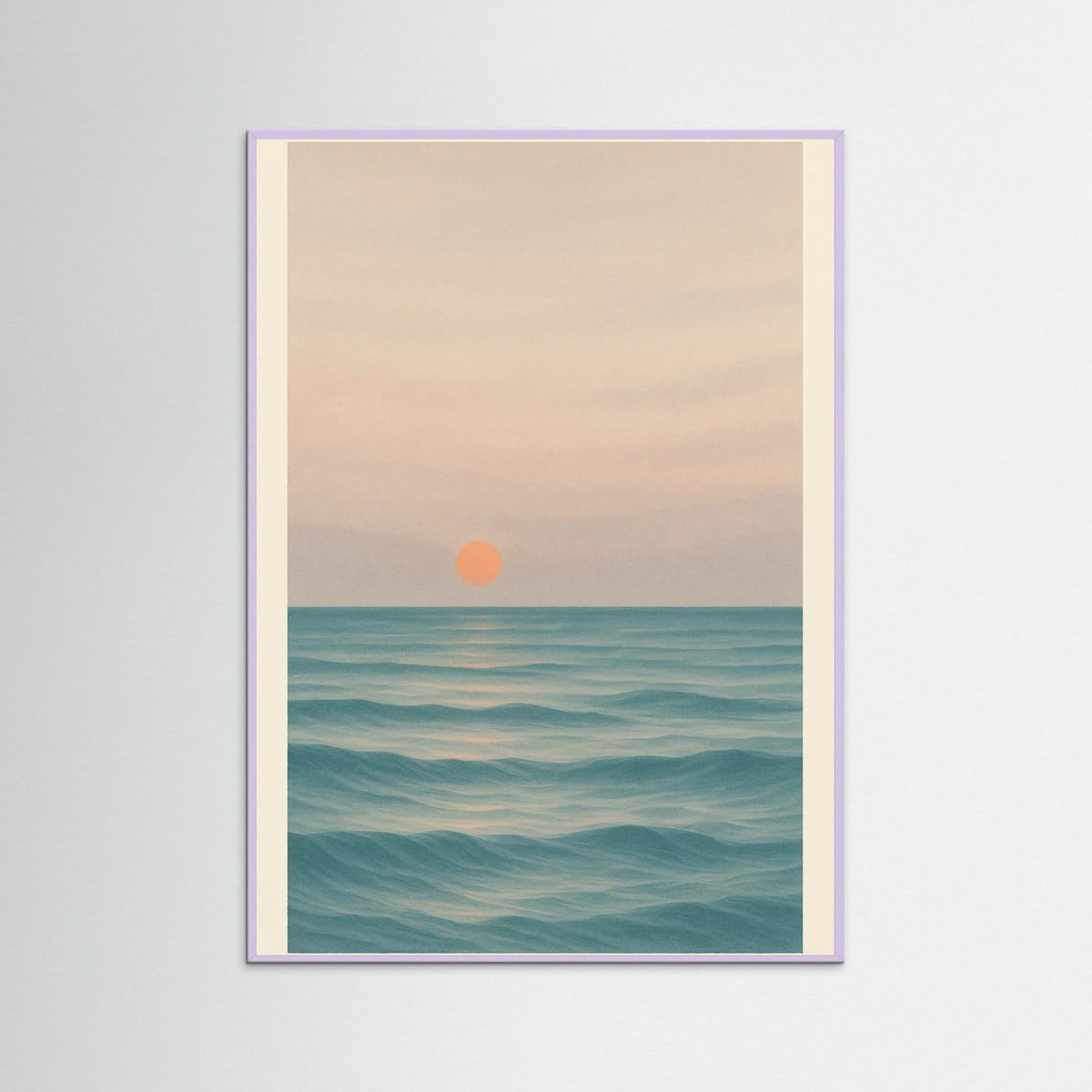 Lilac Wood Ocean Embrace