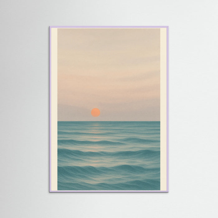 Lilac Wood Ocean Embrace