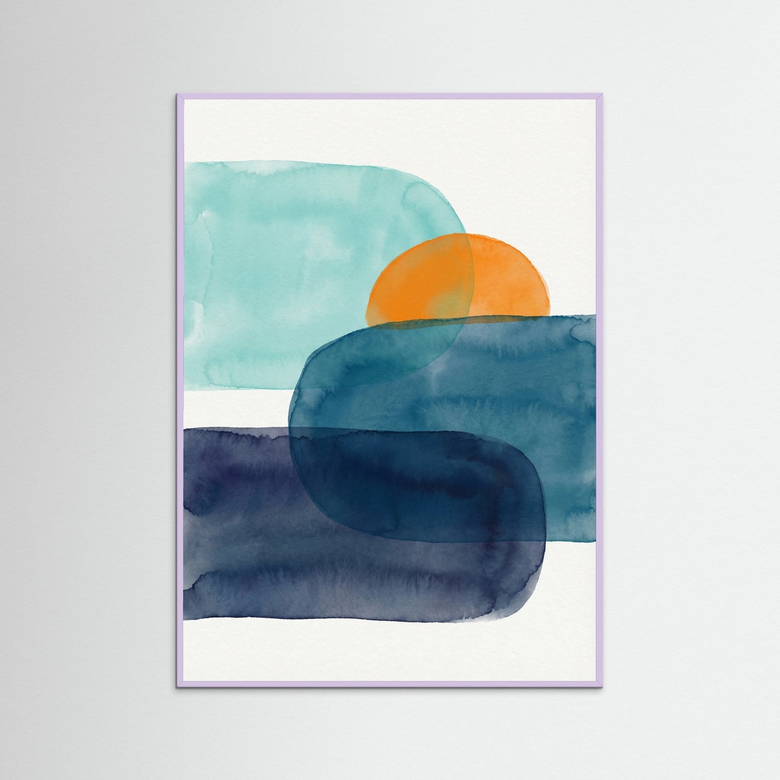 Lilac Wood Ocean Layers