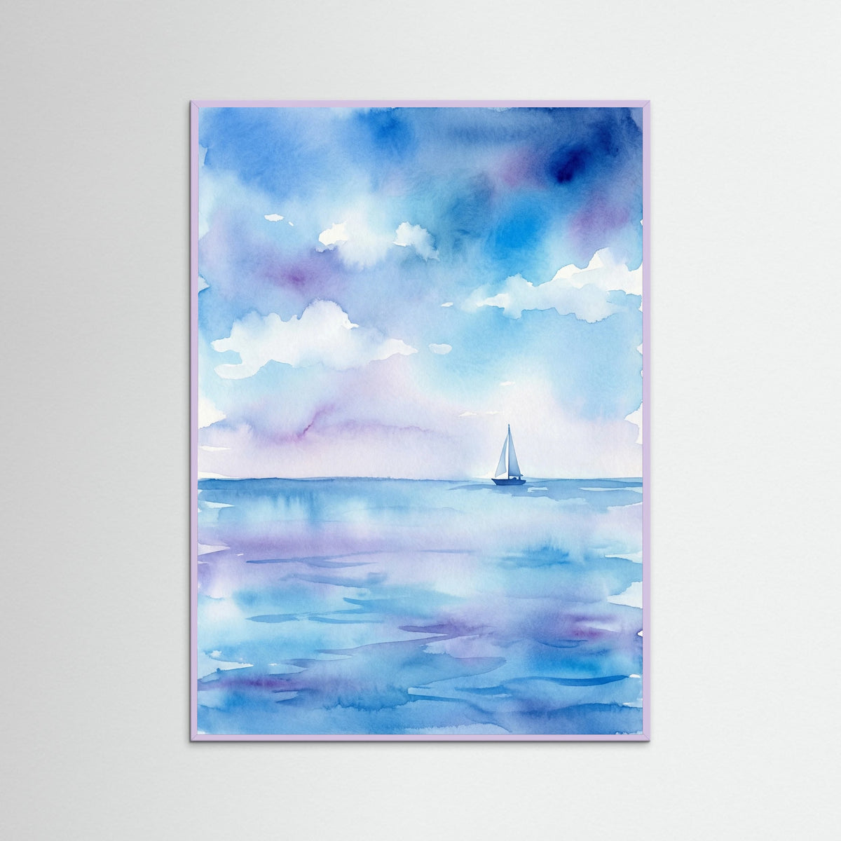 Lilac Wood Oceanic Flight Blue