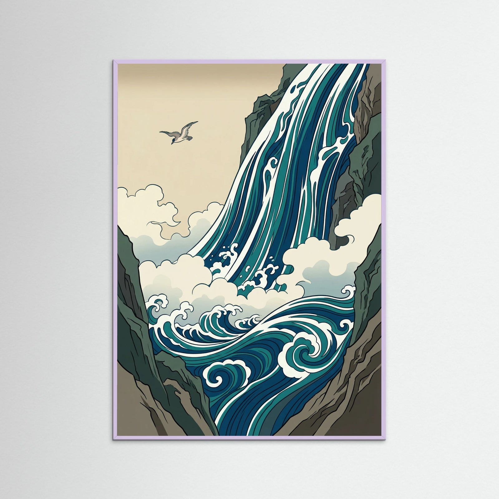 Lilac Wood Oceans Crest