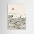 Lilac Wood Oceans Embrace