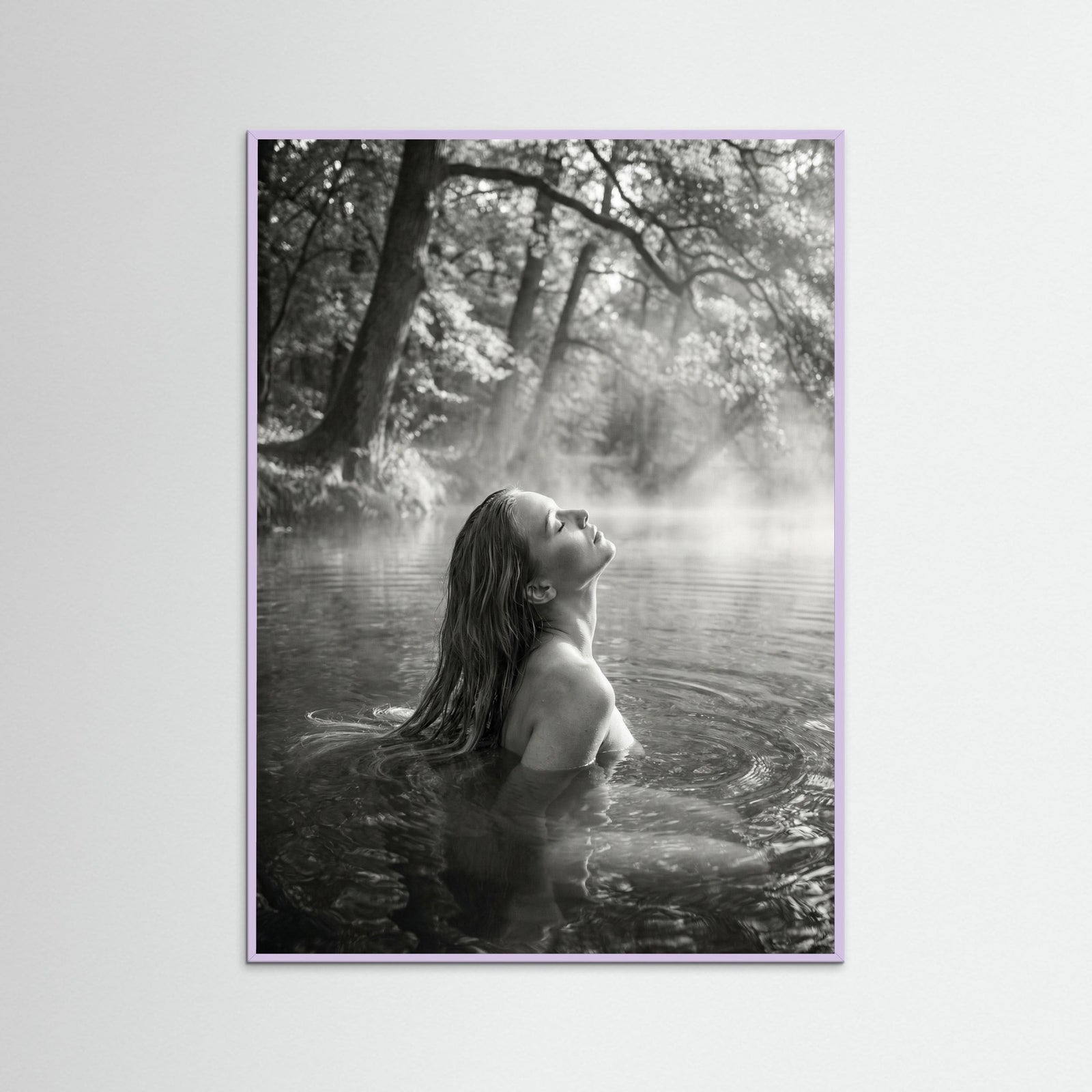 Lilac Wood Oceans Embrace