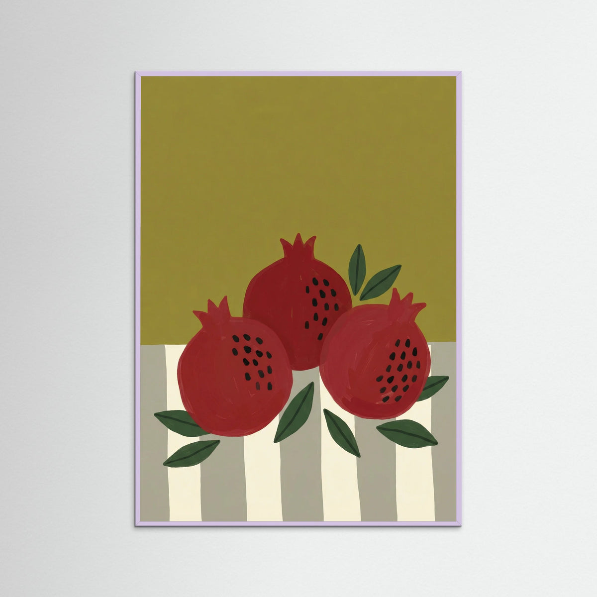 Lilac Wood Ochre Bloom Vase