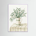 Lilac Wood Olive Branch Still