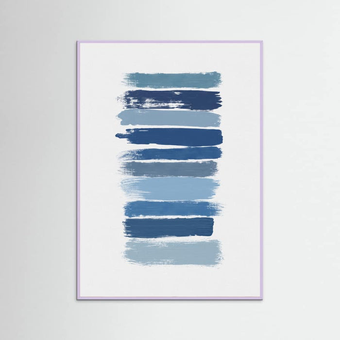 Póster Ombre Blue – póster e impresión artística