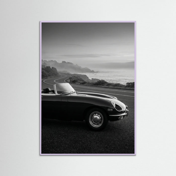 Open Road Porsche – poster och konsttryck