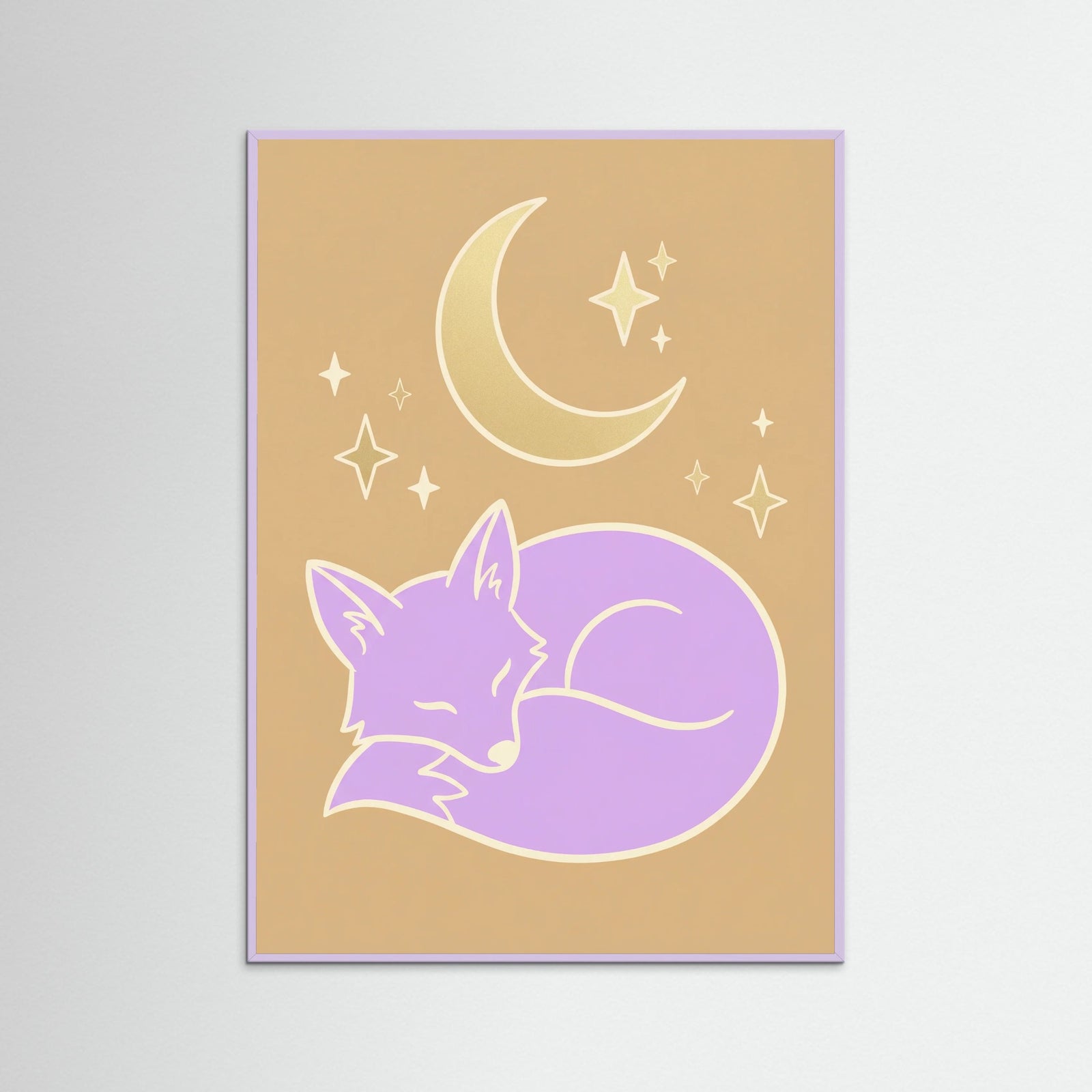 Lilac Wood Orange Dream