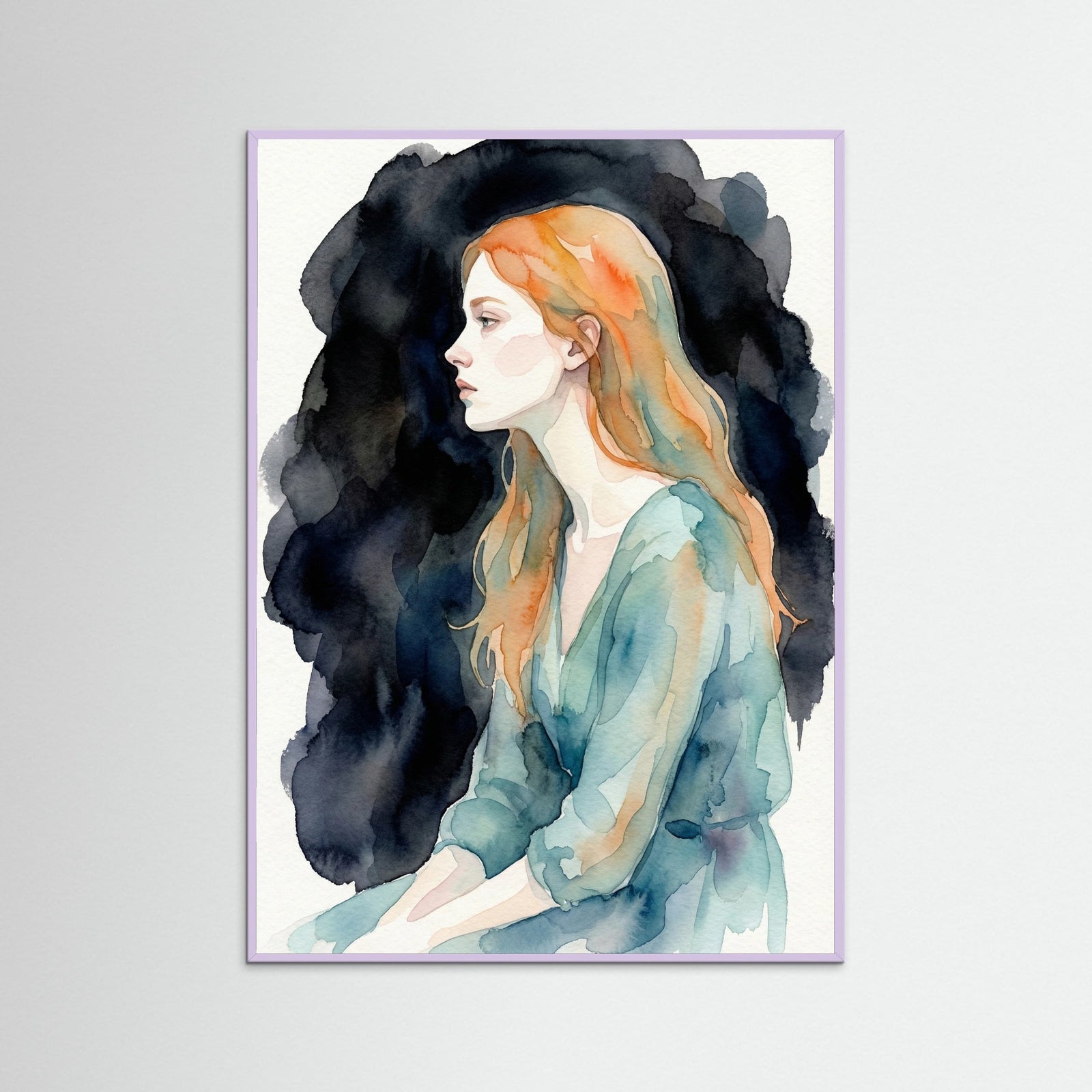 Lilac Wood Orange Muse