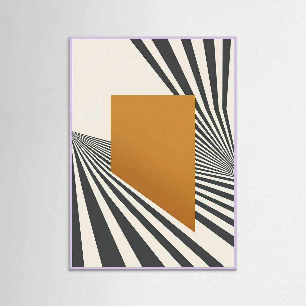 Lilac Wood Orange Orbit
