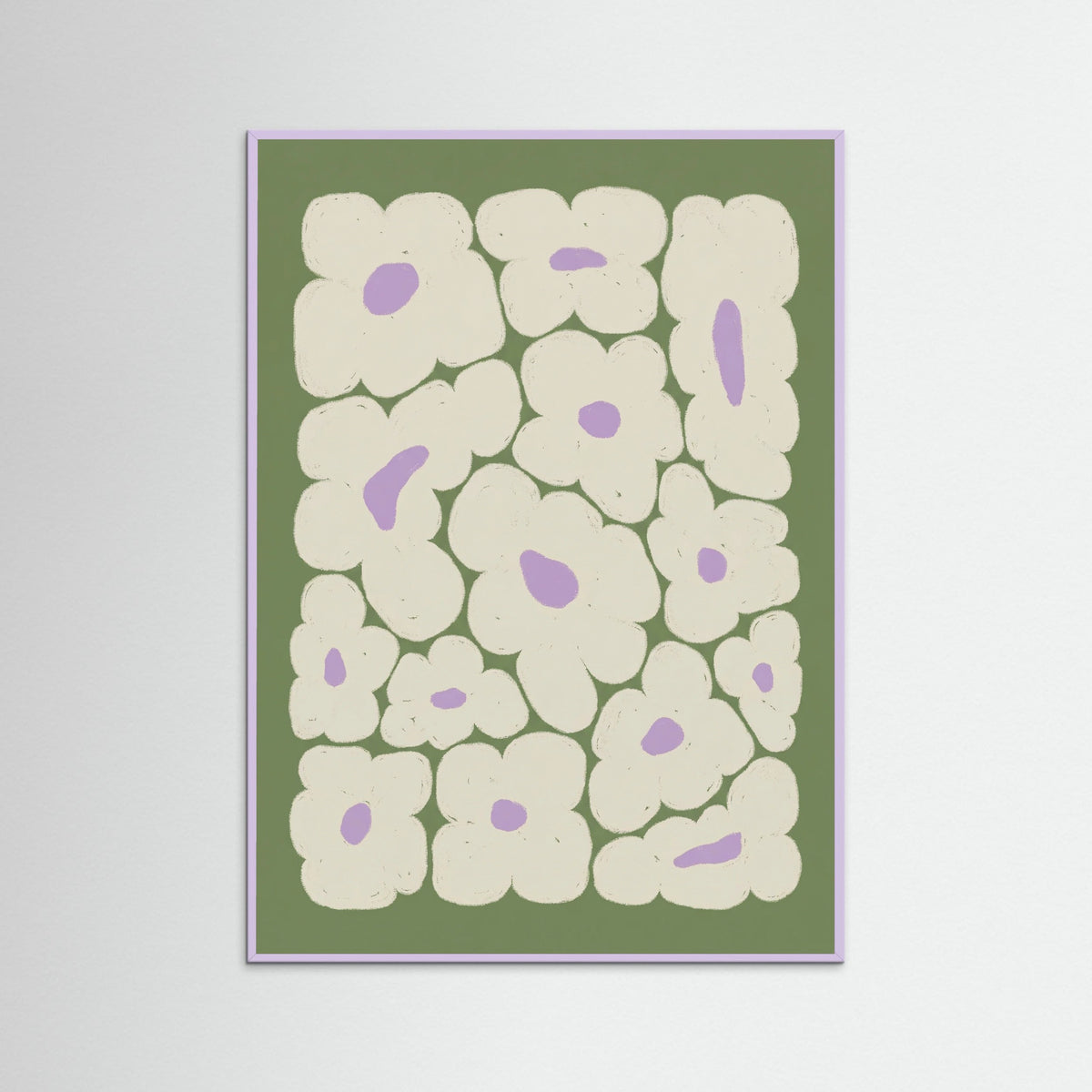 Lilac Wood Organic Bloom Scatter