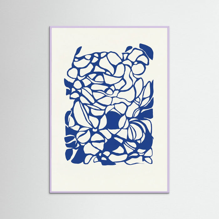 Lilac Wood Organic Blue Flow