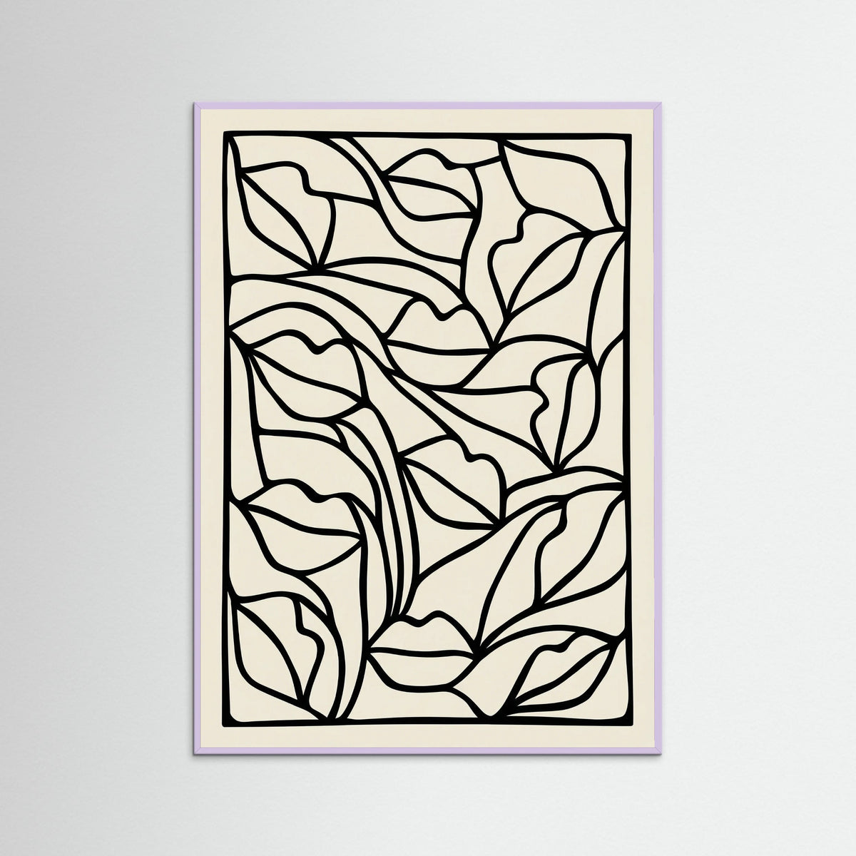 Lilac Wood Organic Contours