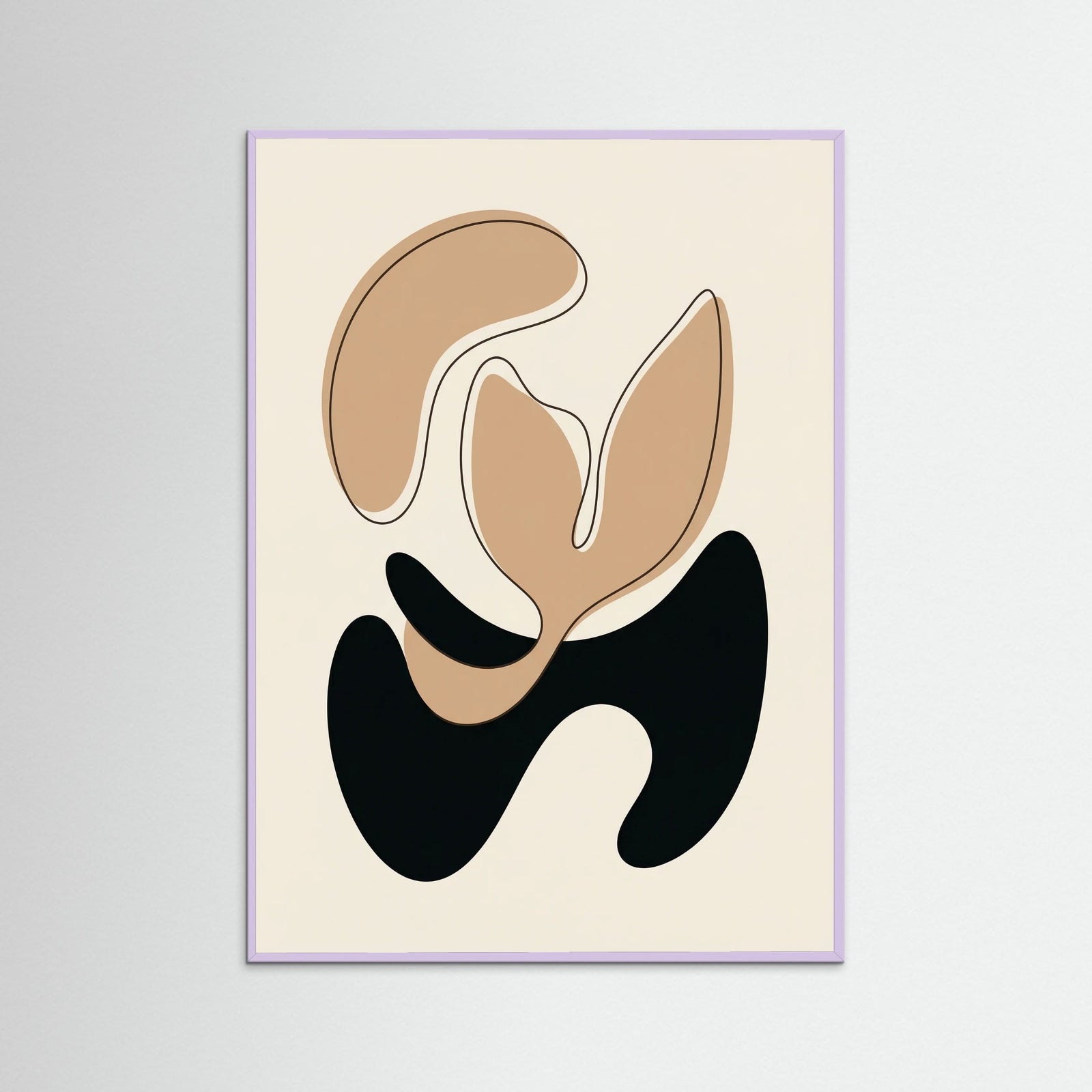 Lilac Wood Organic Contrast