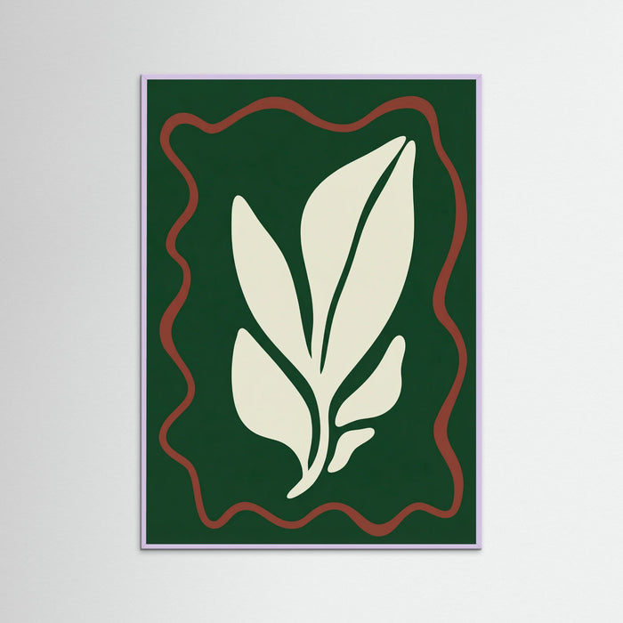 Lilac Wood Organic Emerald Flow