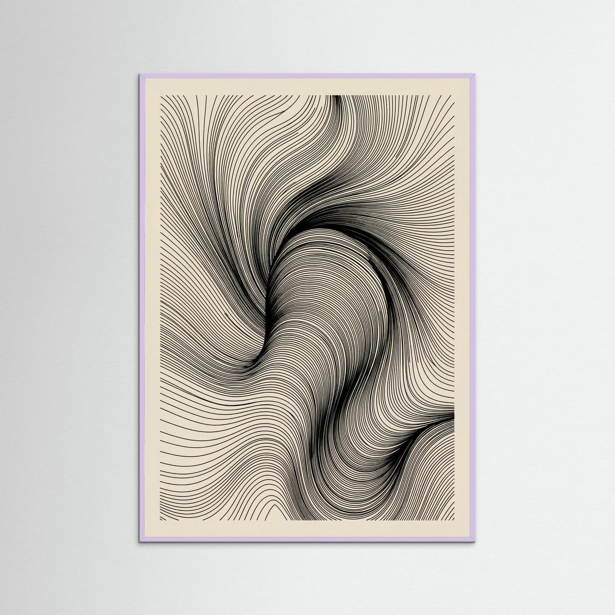 Lilac Wood Organic Flow Beige