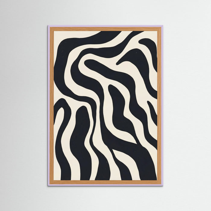 Lilac Wood Organic Flow Black