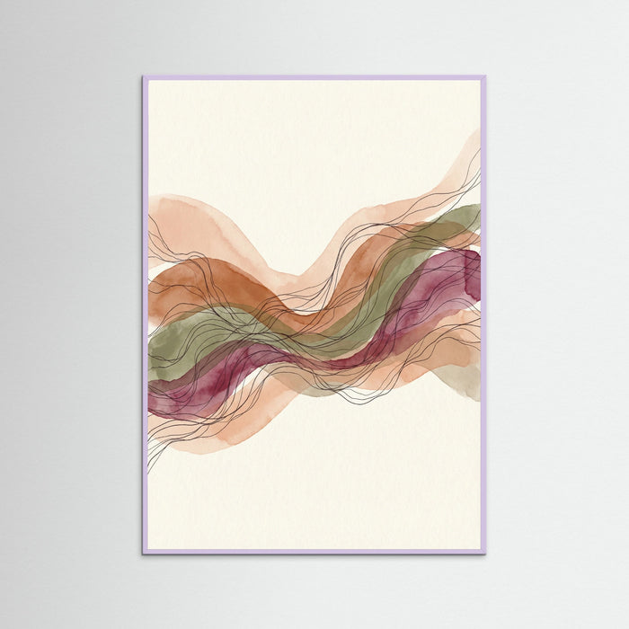 Lilac Wood Organic Flow Brown