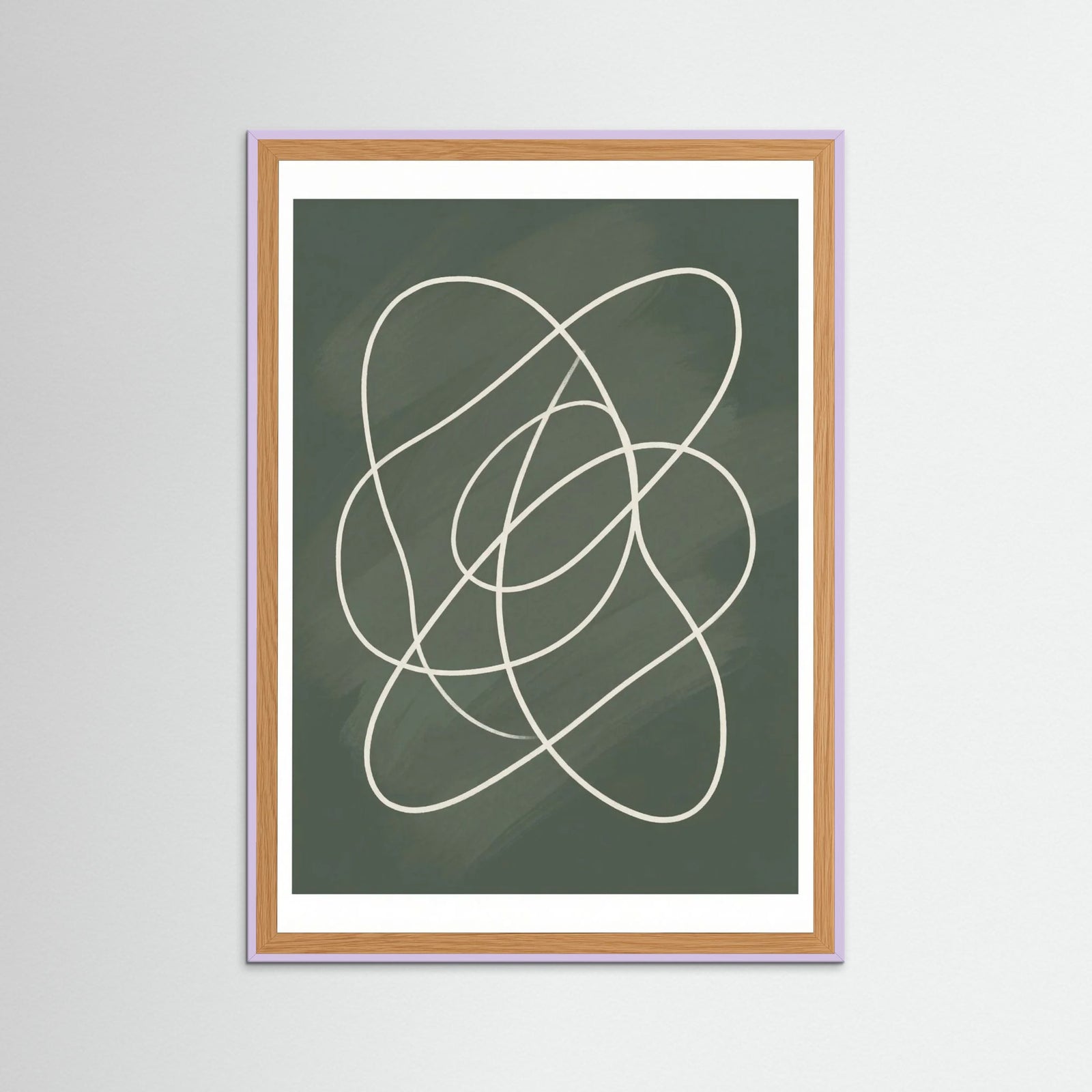 Lilac Wood Organic Flow Green