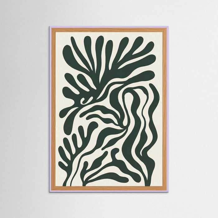 Lilac Wood Organic Flow Green