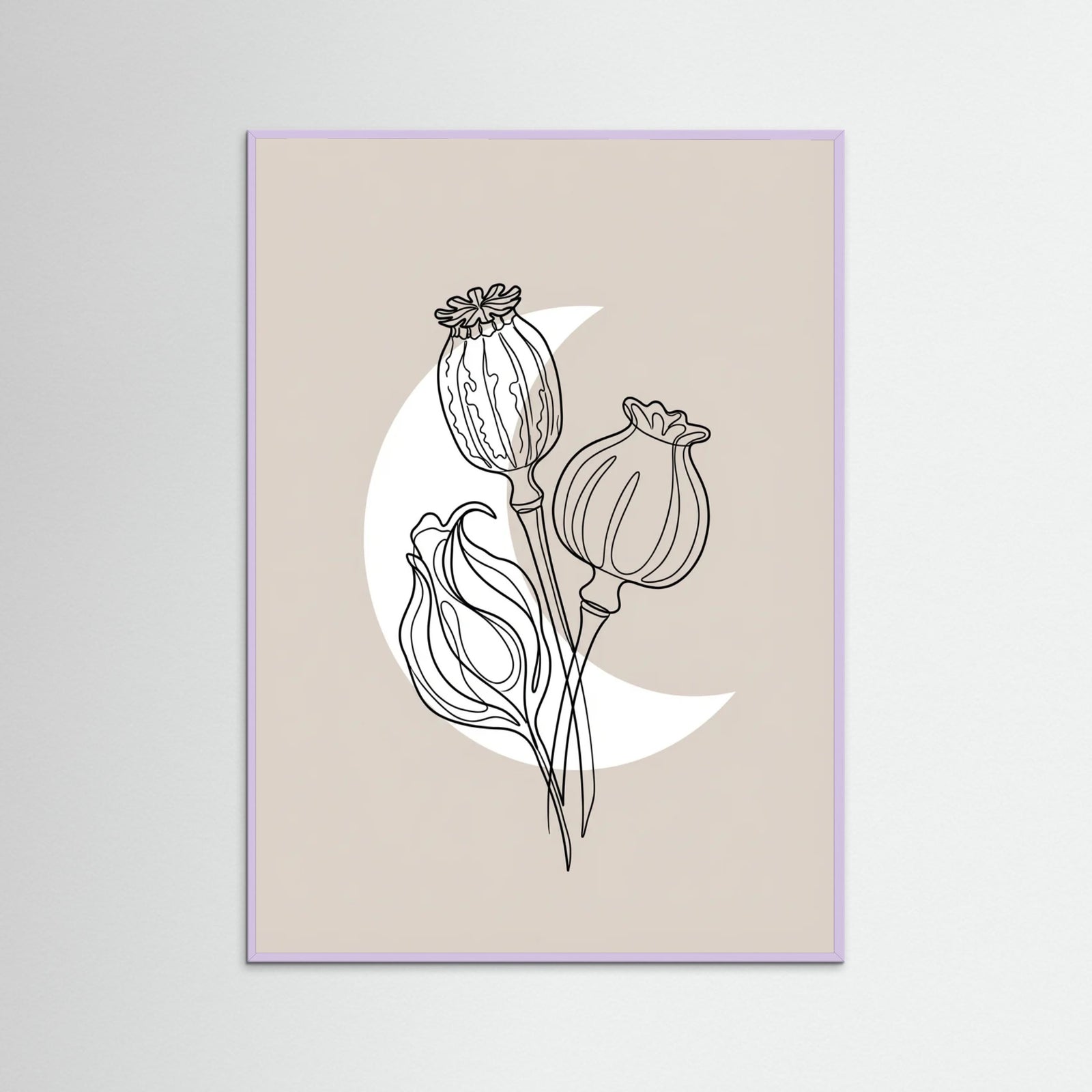 Lilac Wood Organic Flow