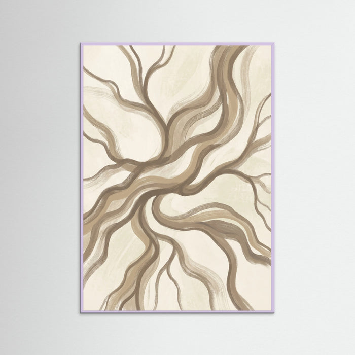 Lilac Wood Organic Flow
