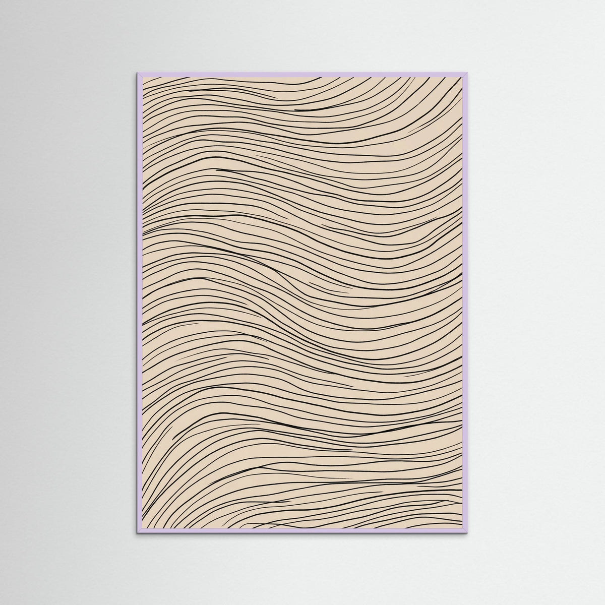 Lilac Wood Organic Swirl