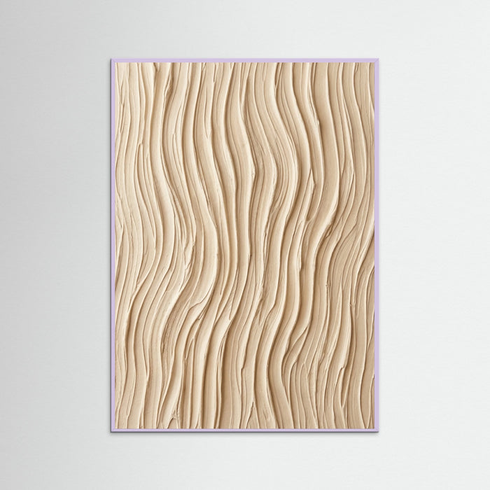 Lilac Wood Organic Waves