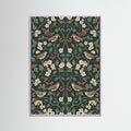 Lilac Wood Ornate Botanical Tapestry