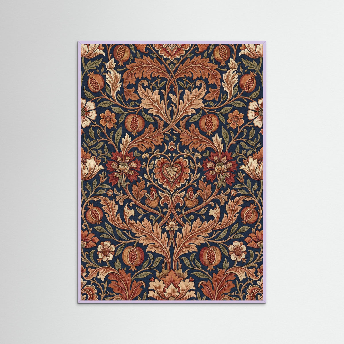 Lilac Wood Ornate Foliage