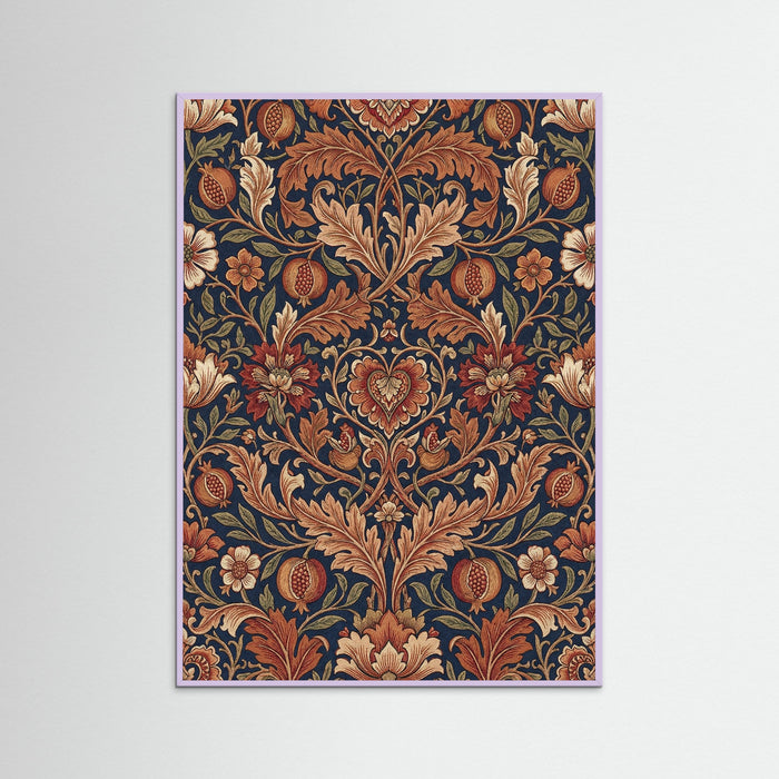 Lilac Wood Ornate Foliage