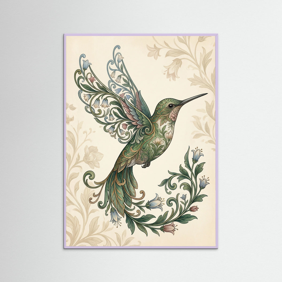 Lilac Wood Ornate Silkwing