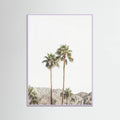 Póster Palm Springs Palms – póster e impresión artística