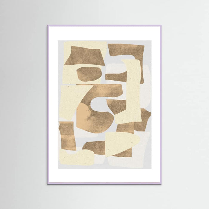 Paper Collage No.4 Poster – plakat og kunsttryk