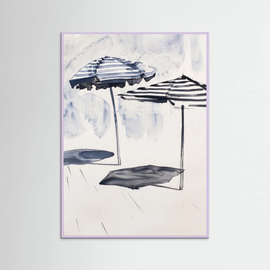 Parasols Poster – Poster und Kunstdruck