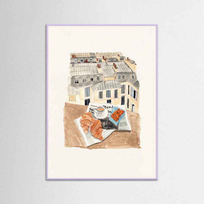 Lilac Wood Paris Morning View
