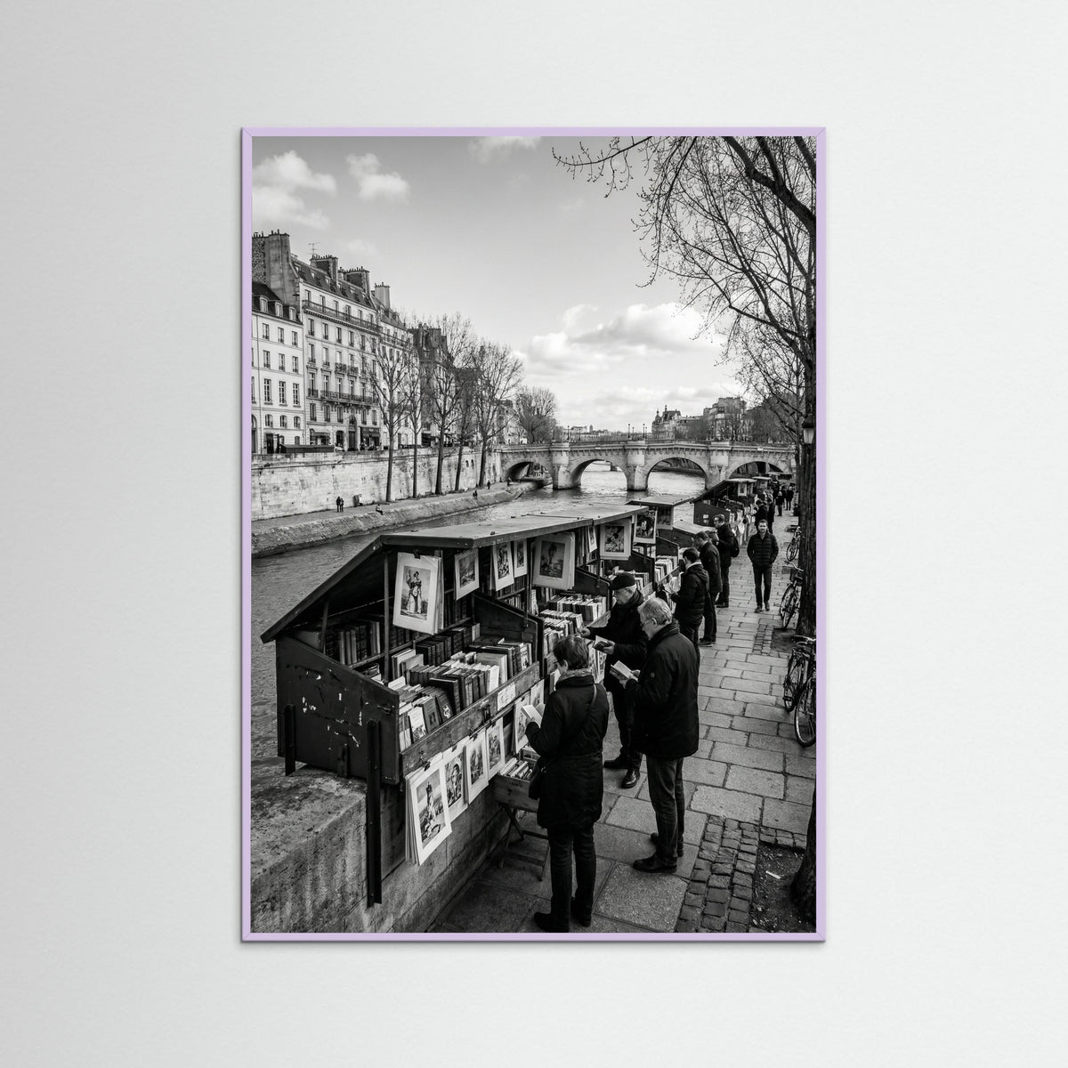 Lilac Wood Parisian Cafe Corner