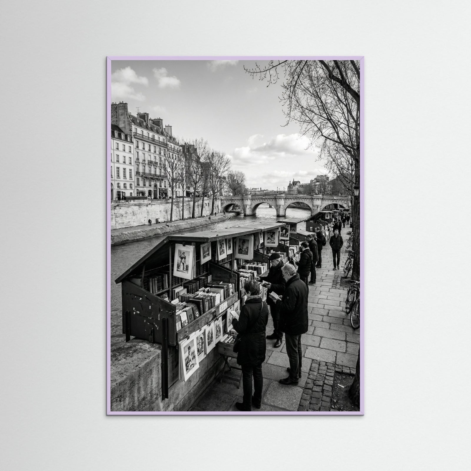 Lilac Wood Parisian Cafe Corner