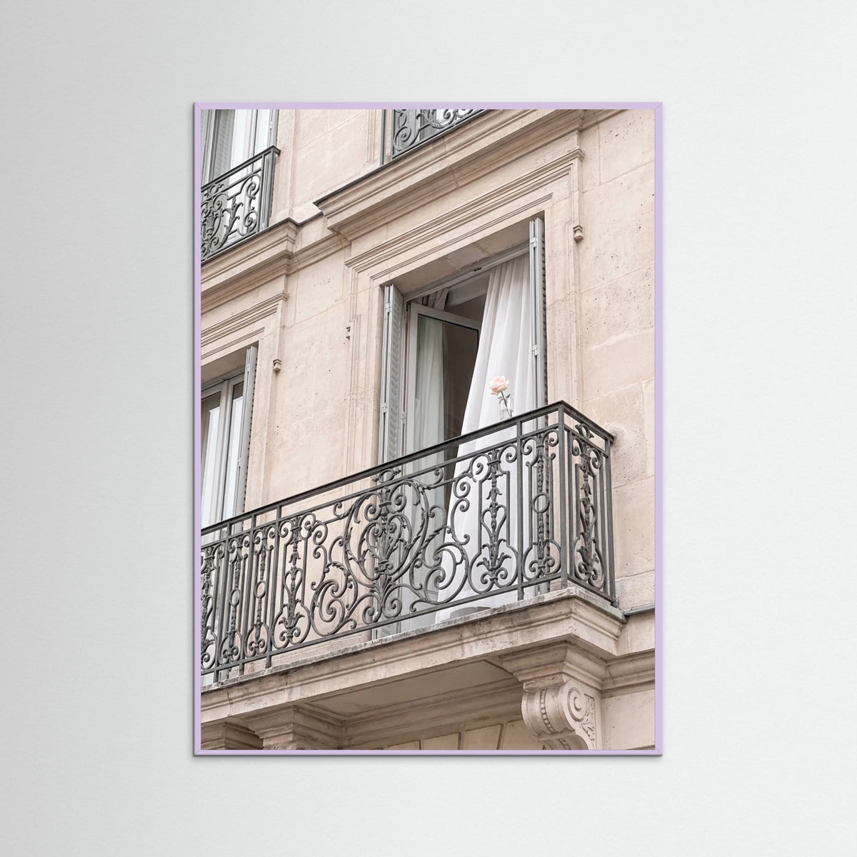 Lilac Wood Parisian Chic Entrance