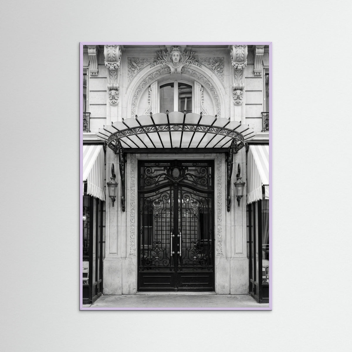 Lilac Wood Parisian Elegance